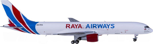 NG Models Raya Airways for Boeing 757-200PCF 9M-RYA 1:400 Aircraft Pre-built  Airliner Model Display