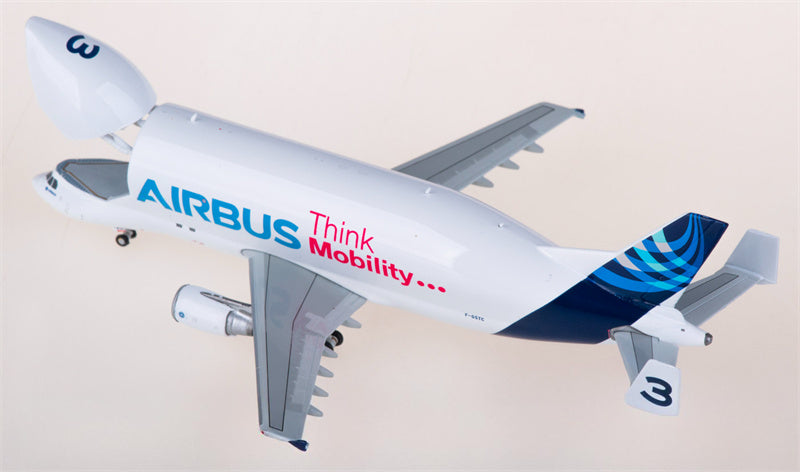 JC Wings Airbus A300-600ST F-GSTC for Beluga 3 1:400 Airplane Pre-built  Airliner Model Display
