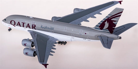 JC Wings Qatar for Airbus A380 A7-APG 1:400 Airplane Pre-built  Airliner Model Display