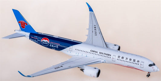 JC Wings China Southern Airlines for Airbus A350-900XWB B-30CE 1:400 Aircraft Pre-built  Airliner Model Display