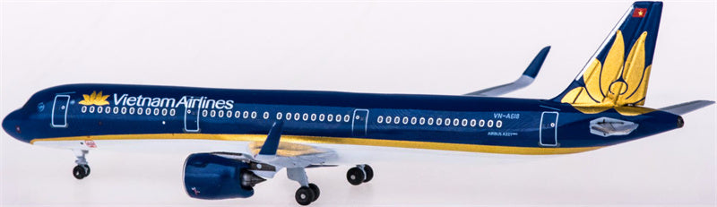 AeroClassics Vietnam Airlines for Airbus A321 VN-A618 1:400 Airplane Pre-built  Airliner Model Display