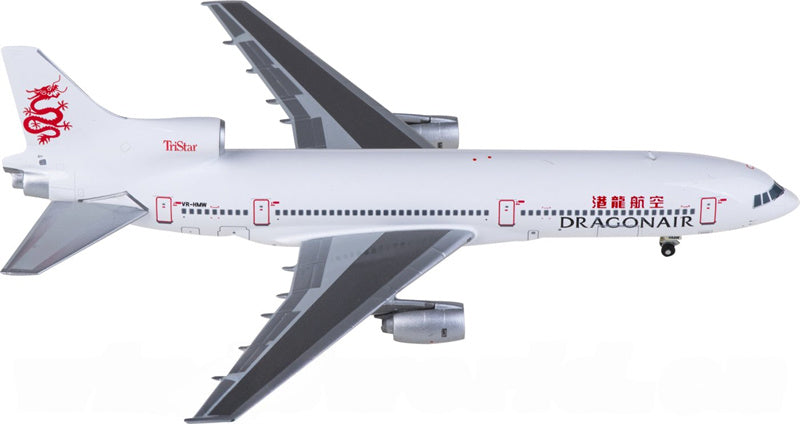 JC Wings Dragonair for Lockheed L-1011 VR-HMW 1:400  Aircraft Pre-built  Airliner Model Display