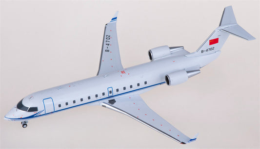 NG Models PLANAF for Bombardier CRJ200 for Challenger 800 B-4702 1:200 Airplane Pre-built Airliner Model Display