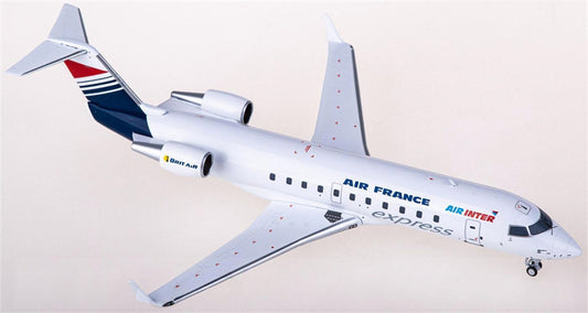 NG Models Air France for Bombardier CRJ100ER F-GRJA 1:200 Airplane Pre-built  Airliner Model Display