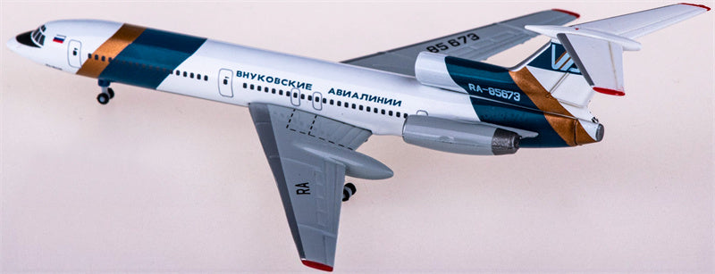 Herpa Vnukovo Airlines for Tupolev TU-154M RA-85673 1:500 Airplane Pre-built  Airliner Model Display