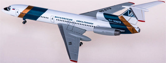 Herpa Vnukovo Airlines for Tupolev TU-154M RA-85673 1:500 Airplane Pre-built  Airliner Model Display