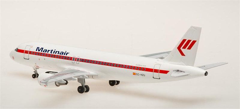 AeroClassics Martinair for Airbus A320 EC-HZU 1:400 Aircraft Pre-built  Airliner Model Display