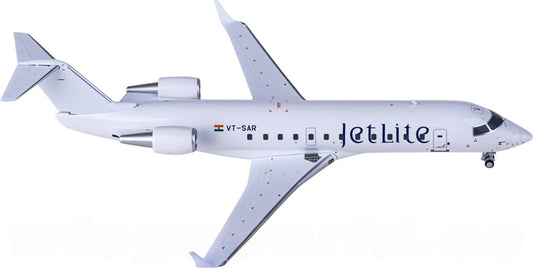 NG Models JetLite for Bombardier CRJ200ER VT-SAR 1:200 Airplane Pre-built Airliner Model Display