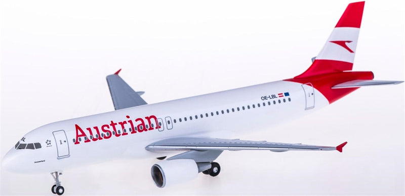 Hogan Austrian Airlines for Airbus A320 OE-LBL 1:200 Airplane Airliner Model Display