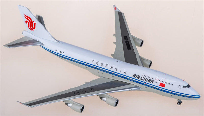 NGmodels Air China for Boeing 747-400 B-2447 1:400 Airplane Pre-built  Airliner Model Display