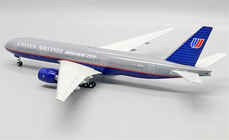 JC Wings United Airlines for Boeing 777-200 N777UA 1:200 Aircraft Pre-built  Airliner Model Display