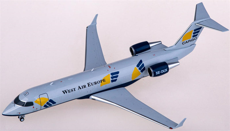 NG Models West Air Europe for Bombardier CRJ200PF SE-DUX 1:200 Aircraft Pre-built Model