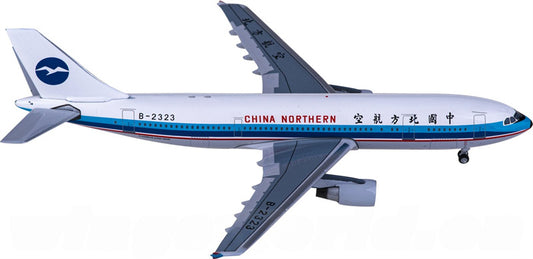 Yu ModeL China Northern Airlines for Airbus A300-600R B-2323 1:400 Airplane Pre-built  Airliner Model Display