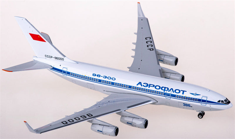 Phoenix Aeroflot for Ilyushin Il-96-300 CCCP-96000 1:400 Airplane Pre-built  Airliner Model Display