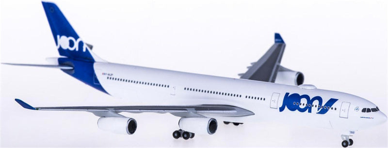Herpa JOON for Airbus A340-300 F-GLZP 1:500 Airplane Pre-built  Airliner Model Display