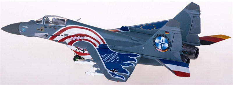 Herpa Luftwaffe for Mikoyan MiG-29A 29+10 1:72 Airplane Pre-built  Airliner Model Display