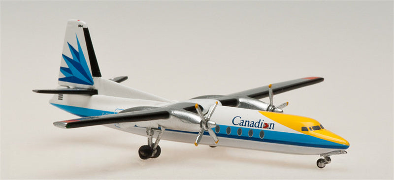 AeroClassics Nordair for Fokker F27 C-GNDI 1:400 Aircraft Pre-built  Airliner Model Display