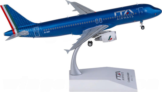 JC Wings ITA Airways for Airbus A320 EI-DSY 1:200 Airplane Pre-built Airliner Model Display