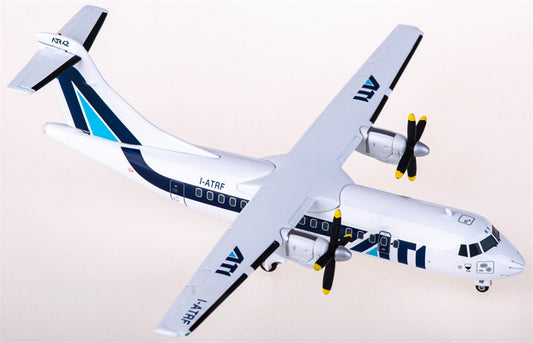 Herpa Aero Trasporti Italiani for ATR-42-300 I-ATRF 1:200 Aircraft Pre-built  Airliner Model Display