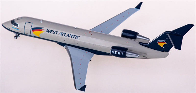NG Models West Atlantic for Bombardier CRJ200PF SE-RIF 1:200 Airplane Pre-built  Airliner Model Display