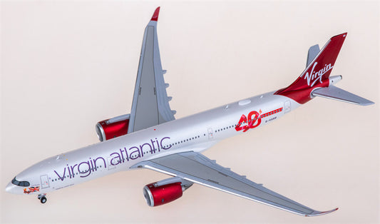 Geminijets Virgin Atlantic for Airbus A330-900neo G-VSRB 1:400 Airplane Pre-built Airliner Model Display