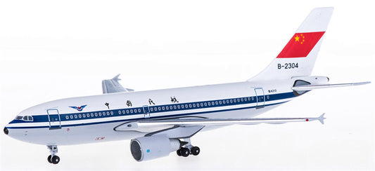 AeroClassics CAAC for Airbus A310-300 B-2304 1:400 Airplane Pre-built  Airliner Model Display