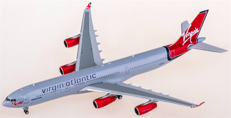 Phoenix Virgin Atlantic for Airbus A340-300 G-VFLY 1:400 Aircraft Pre-built  Airliner Model Display