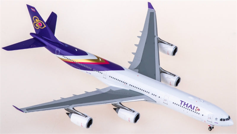Phoenix Thai Airways for Airbus A340-500 HS-TLB 1:400 Aircraft Pre-built  Airliner Model Display