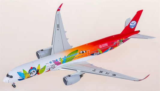 NGmodels Sichuan Airlines for Airbus A350-900 B-32HG 1:400 Airplane Pre-built  Airliner Model Display