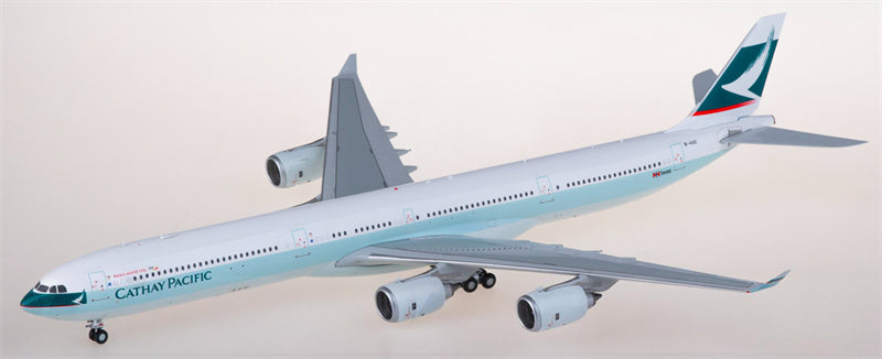 JC Wings Cathay Pacific for Airbus A340-600 B-HQC 1:200 Airplane Pre-built  Airliner Model Display