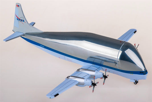 SQ Wings NASA for Airbus Aero Spacelines B-377SGT Super Guppy N941NA 1:200 Airplane Pre-built  Airliner Model Display
