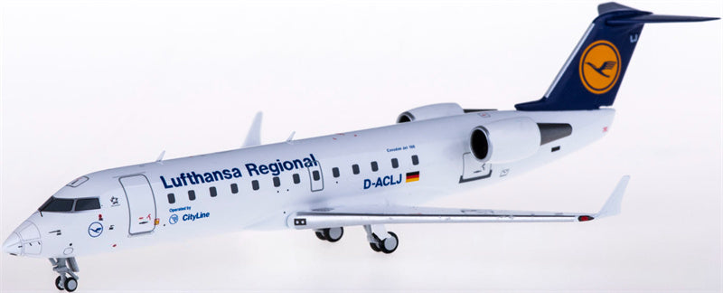 NG Models Lufthansa Regional for Bombardier CRJ100 D-ACLJ 1:200 Airplane Pre-built  Airliner Model Display
