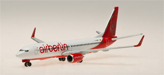 Herpa airberlin for Boeing 737-800 D-ABMP 1:500 Airplane Pre-built  Airliner Model Display