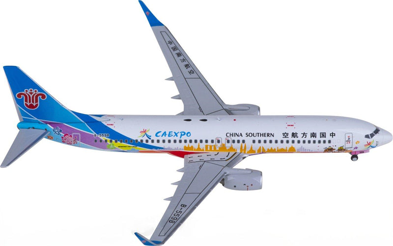 FLOZ China Southern for Boeing 737-800 B-5598 1:400 Airplane Pre-built Airliner Model Display