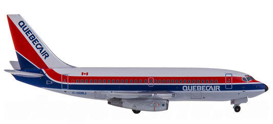 AeroClassics Quebecair for Boeing 737-200 C-GQBJ 1:400 Aircraft Pre-built  Airliner Model Display