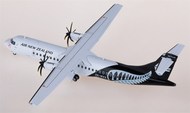 JC Wings Air New Zealand for ATR-72-600 ZK-MVX 1:200 Airplane Pre-built Airliner Model Display