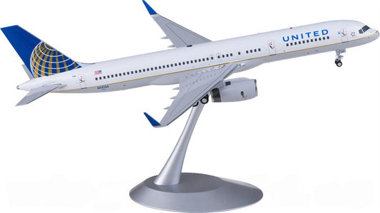 NG Models United Airlines for Boeing 757-200 N12125 1:200 Airplane Pre-built Airliner Model Display