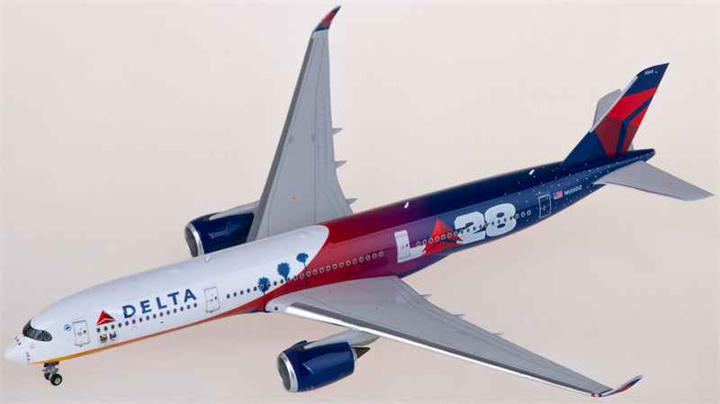 Phoenix Delta Air Lines for Airbus A350-900 N522DZ 1:400 Airplane Pre-built  Airliner Model Display