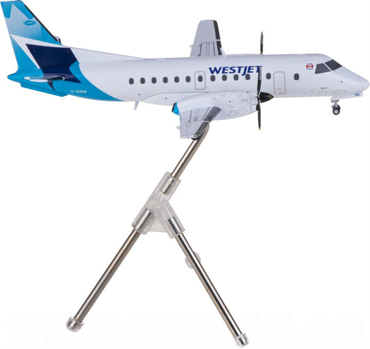 Geminijets WestJet for Saab 340B C-GOIA 1:200 Aircraft Pre-built  Airliner Model Display