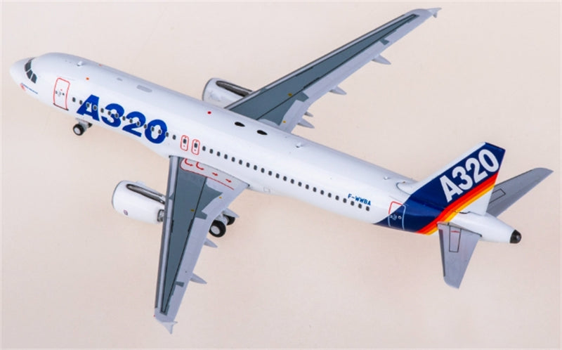 Kylin Model Airbus A320 F-WWBA 1:400 Aircraft Pre-built  Airliner Model Display