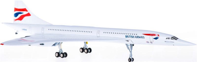 Hogan British Airways for Concorde G-BOAA 1:200 Airplane Pre-built  Airliner Model Display