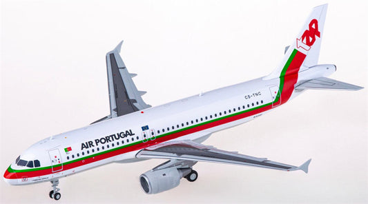 JC Wings TAP for Air Portugal for Airbus A320 CS-TNC 1:200 Airplane Pre-built Airliner Model Display