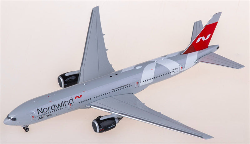 Phoenix Nordwind Airlines for Boeing 777-200ER VP-BJJ 1:400 Airplane Pre-built  Airliner Model Display