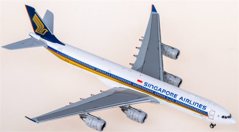 Hxmodels Singapore Airlines for Airbus A340-500 9V-SGD 1:400 Aircraft Pre-built  Airliner Model Display