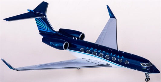 JC Wings Azerbaijan Government for Gulfstream G650 VP-BBF 1:200 Airplane Pre-built  Airliner Model Display