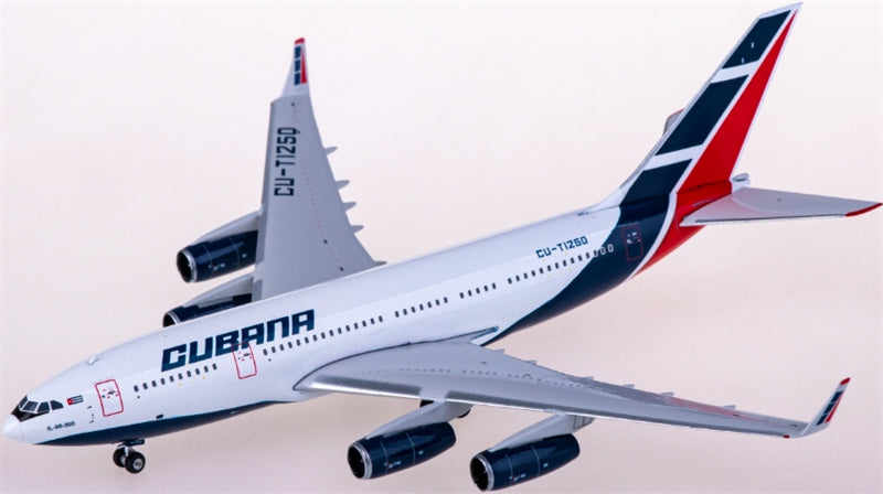 Phoenix Cubana Airlines for Ilyushin Il-96-300 CU-T1250 1:400 Aircraft Pre-built  Airliner Model Display