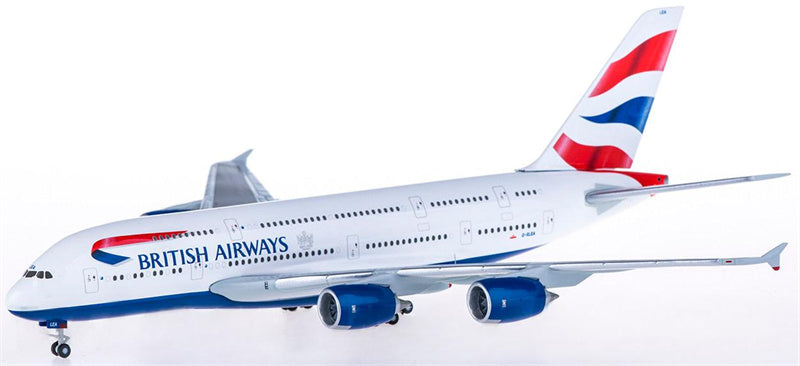 Hogan British Airways for Airbus 380 G-XLEA 1:400 Airplane Pre-built  Airliner Model Display