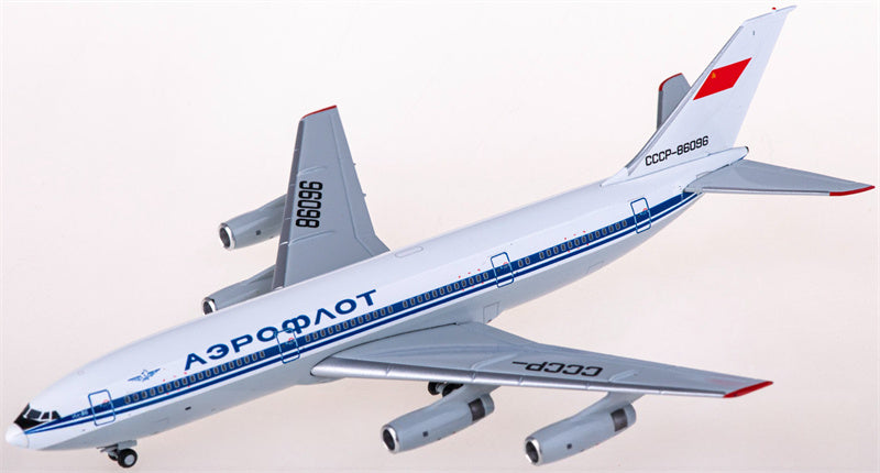 JC Wings Aeroflot for Ilyushin IL-86 CCCP-86096 1:400 Airplane Pre-built  Airliner Model Display