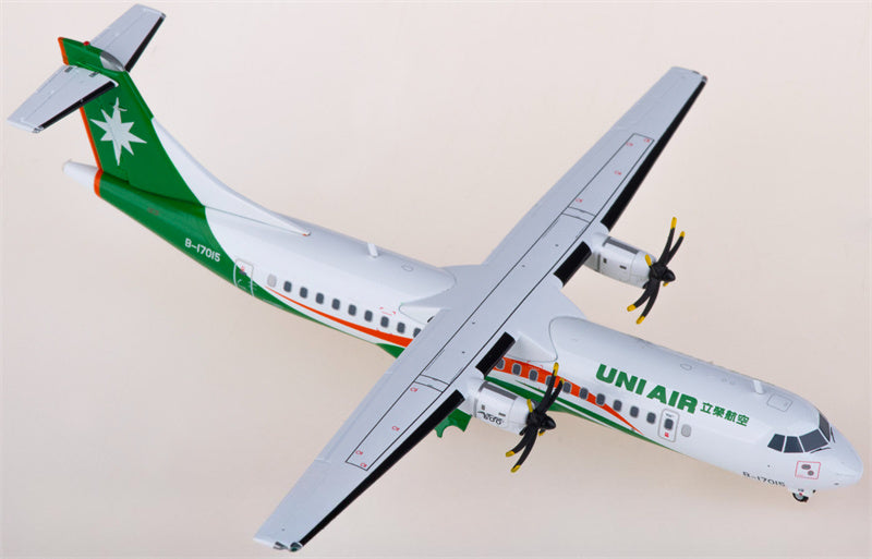 JC Wings UNI Air for ATR-72-600 B-17015 1:200 Airplane Pre-built  Airliner Model Display