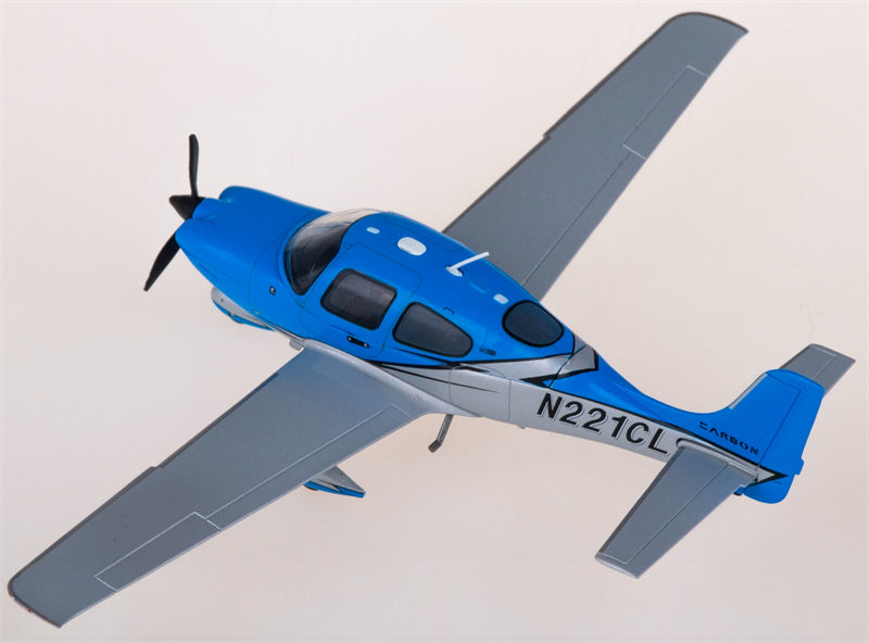 Geminijets Cirrus for SR22T G6 GTS Carbon N221CL 1:72 Airplane Pre-built  Airliner Model Display
